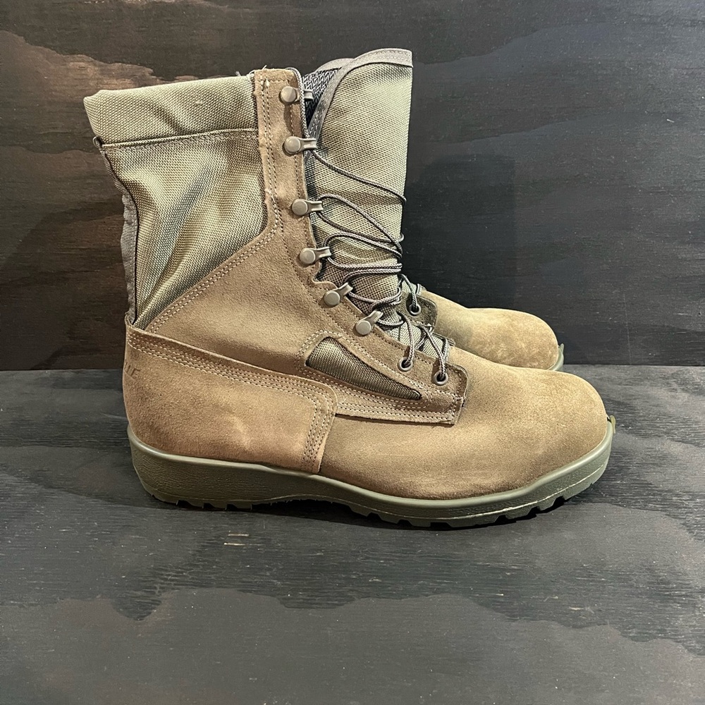 Belleville Boots Size 13.5 WSteel Toe USAF Military 650ST Gore -Tex Vibram Sole
